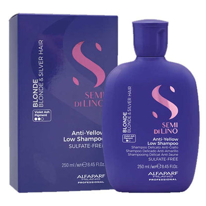 Semi Di Lino Blonde Anti-Yellow Low Shampoo by Alfaparf