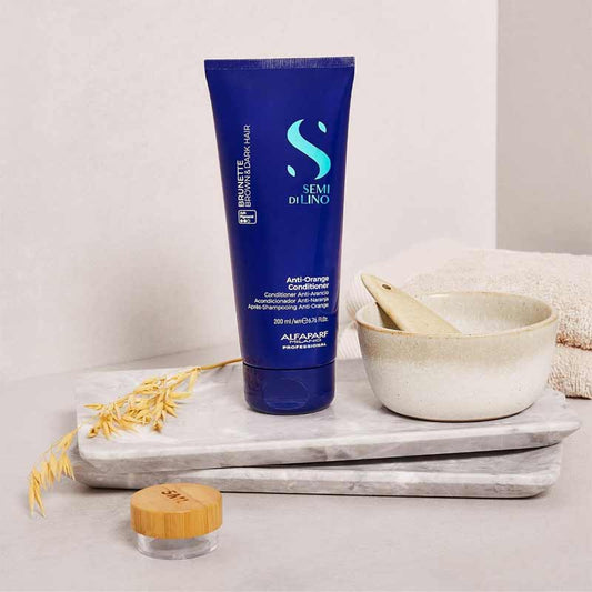 Semi Di Lino Brunette Anti-Orange Conditioner by Alfaparf