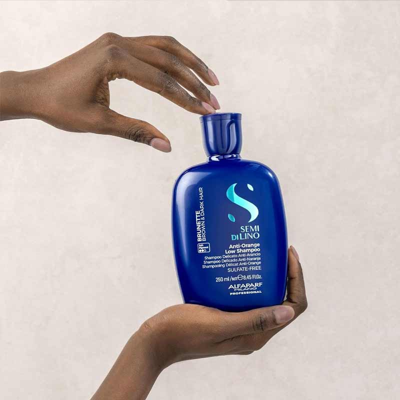 Semi Di Lino Brunette Anti-Orange Low Shampoo by Alfaparf