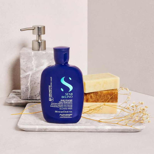 Semi Di Lino Brunette Anti-Orange Low Shampoo by Alfaparf