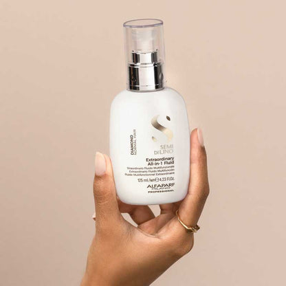 Semi Di Lino Diamond Extraordinary Leave In Hair Fluid For Dull Hair by Alfaparf