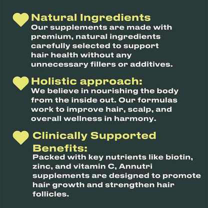 Grow It Hair Growth Supplement 3 Month Supply by Annutri