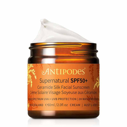 Supernatural SPF 50+ Ceramide Silk Facial Sunscreen