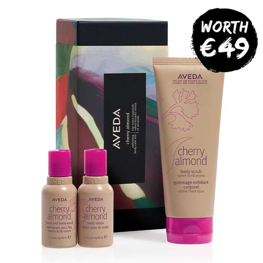 Cherry Almond Softening Body Care Trio Gift Set