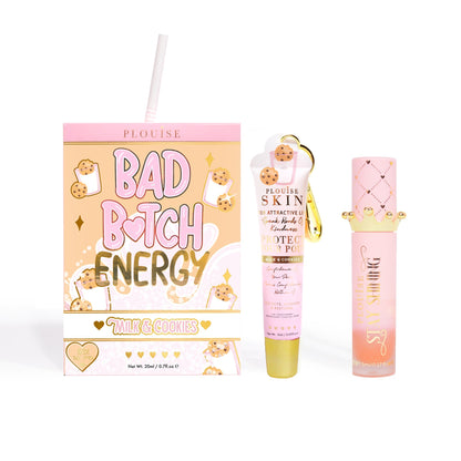 Bad Bitch Energy Lip Conditioner & Lip Oil Duo by P.Louise