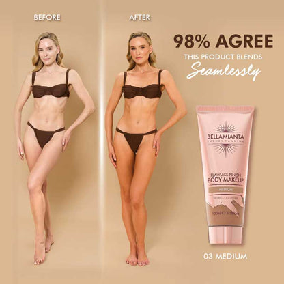 Flawless Finish Body Makeup by Bellamianta