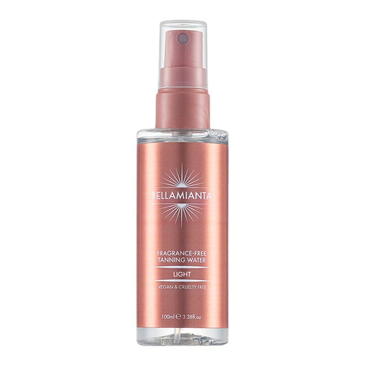 Fragrance Free Tanning Water 130ml by Bellamianta