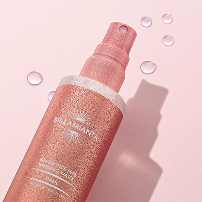 Fragrance Free Tanning Water 130ml by Bellamianta
