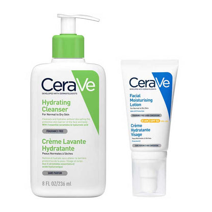 Cleanse and Moisturise Bundle by CeraVe