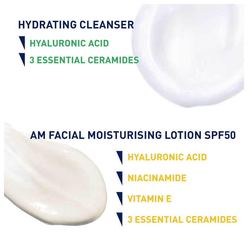 Cleanse and Moisturise Bundle by CeraVe