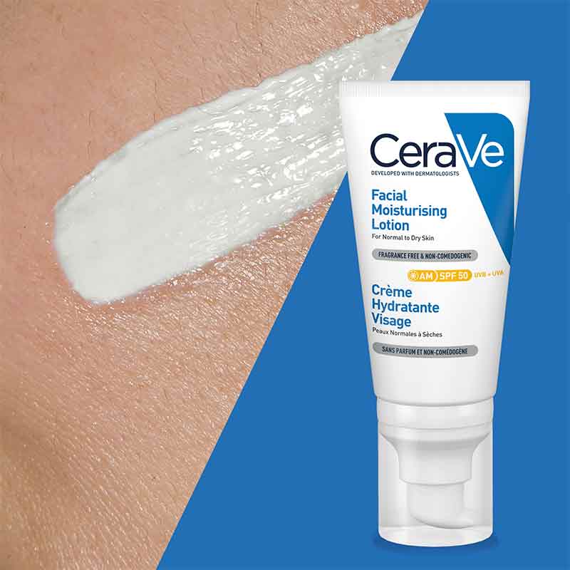 Facial Moisturising Lotion AM SPF 50 by CeraVe