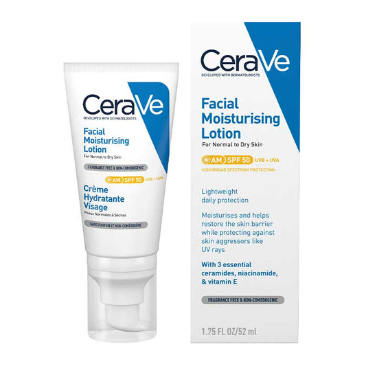 Facial Moisturising Lotion AM SPF 50 by CeraVe