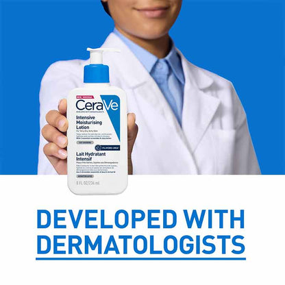 Intensive Moisturising Lotion For Very Dry Itchy Skin by CeraVe