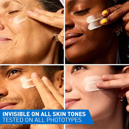 Invisible Dry Touch Mattifying Fluid Face Sunscreen SPF 50 50ml by CeraVe