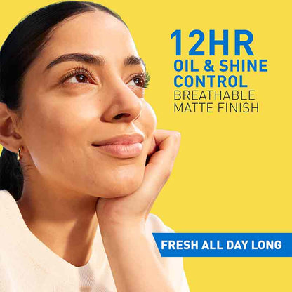 Invisible Dry Touch Mattifying Fluid Face Sunscreen SPF 50 50ml by CeraVe