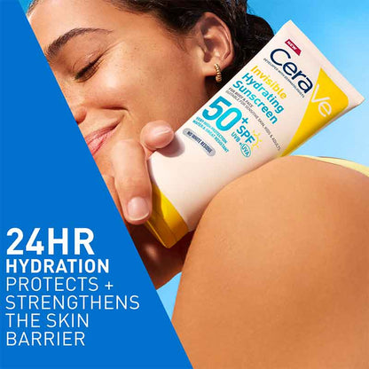 Invisible Hydrating Face & Body Sunscreen SPF 50 by CeraVe