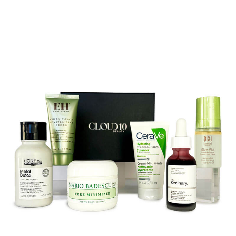 Glow Gift Set For Skin And Hair by Cloud 10 Beauty