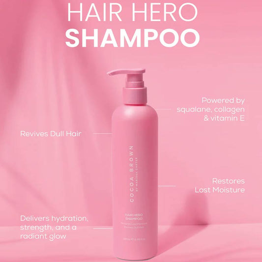 Hair Hero Shampoo by Cocoa Brown