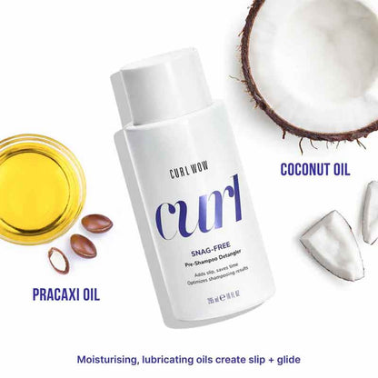Curl Wow Pre Shampoo Detangler For Curly Hair by Color Wow