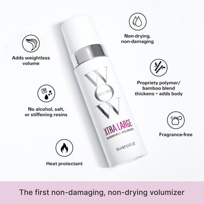 Xtra Large Bombshell Volumising Mousse For Fine Hair by Color Wow