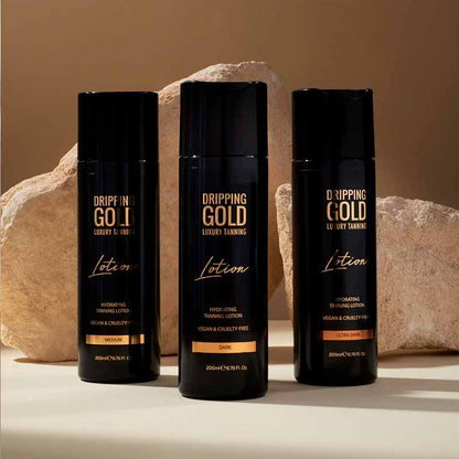 Luxury Tanning Lotion by Dripping Gold