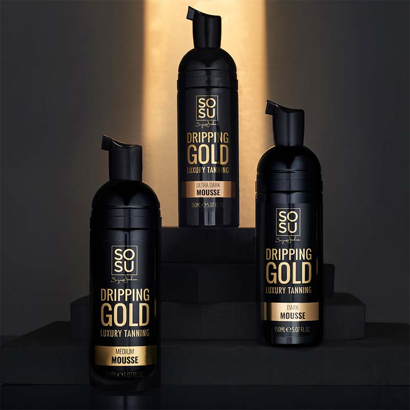 Luxury Tanning Mousse Dark 200ml by Dripping Gold