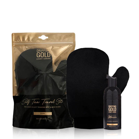 Self Tan Travel Set by Dripping Gold
