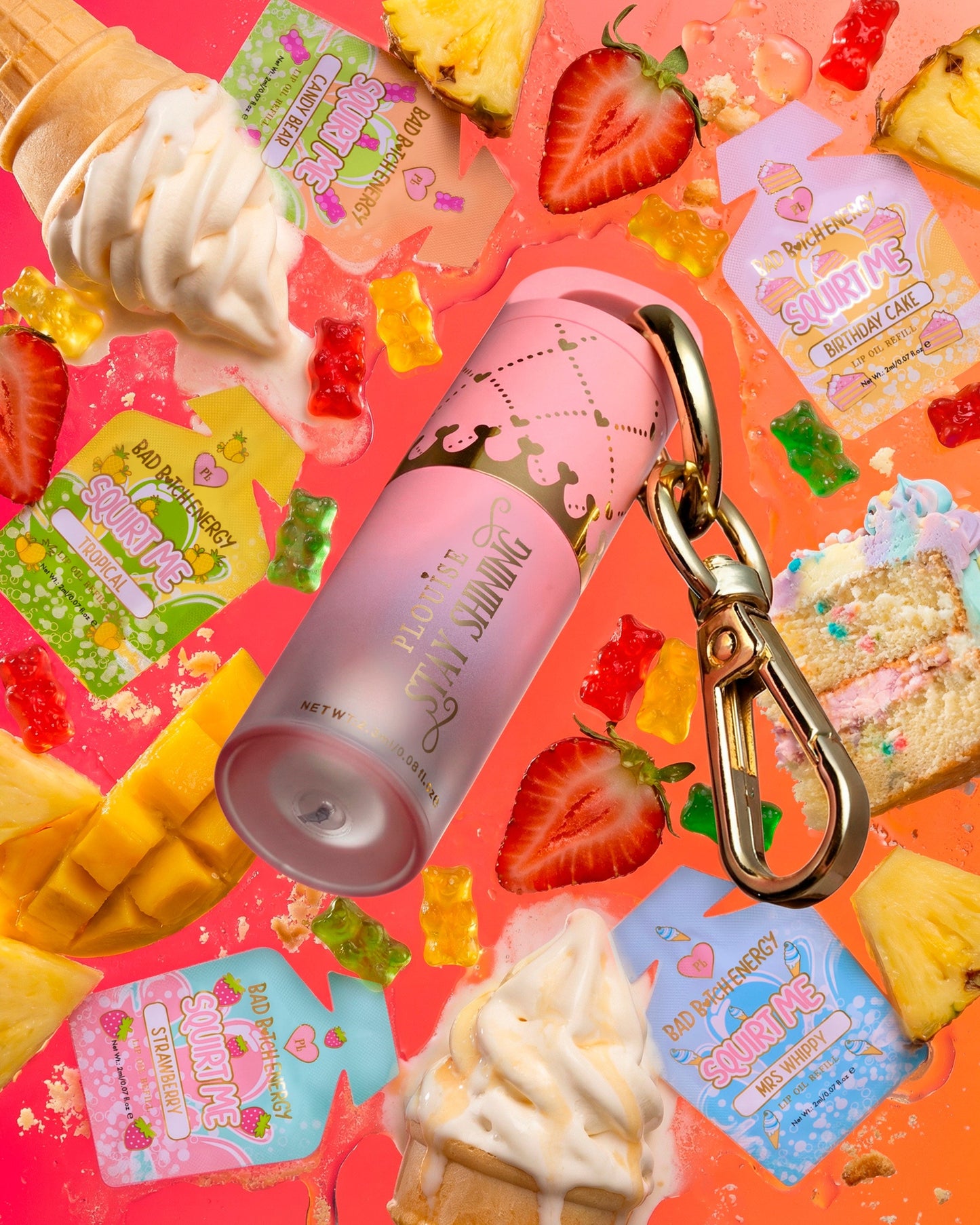 Build Your Gloss Bestie Refillable Lip Oil Bundle by P. Louise Cosmetics