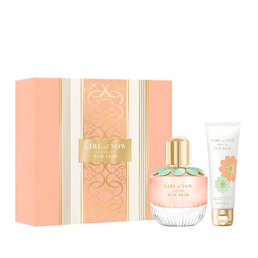 Girl Of Now Lovely Eau De Parfum & Body Lotion Gift Set by Elie Saab