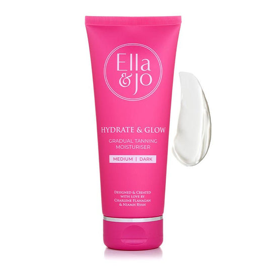 Hydrate & Glow Gradual Tanning Moisturiser by Ella & Jo