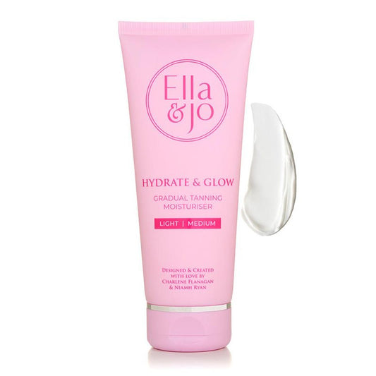 Hydrate & Glow Gradual Tanning Moisturiser by Ella & Jo