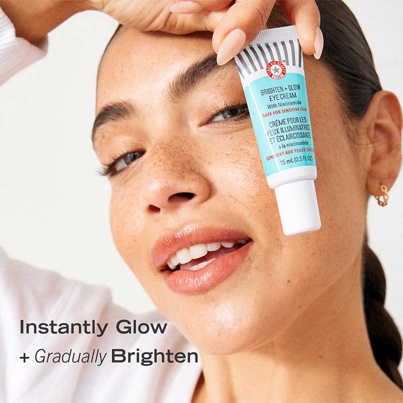 Brighten + Glow Eye Cream With Niacinamide
