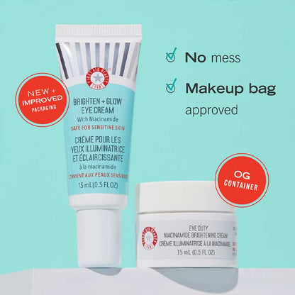 Brighten + Glow Eye Cream With Niacinamide