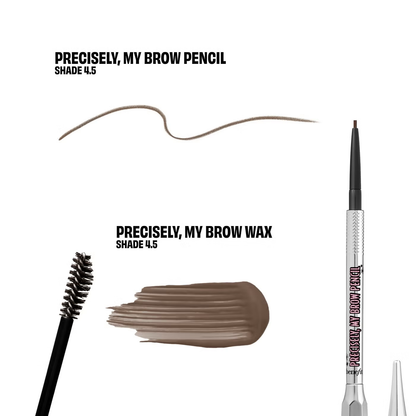 benefit Precisely My Brow Pack - Brow Pencil and Wax Duo 6.58g (Various Shades)