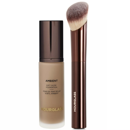 Hourglass Soft Glow Foundation and Soft Glow Foundation Brush Bundle 30ml (Various Shades)