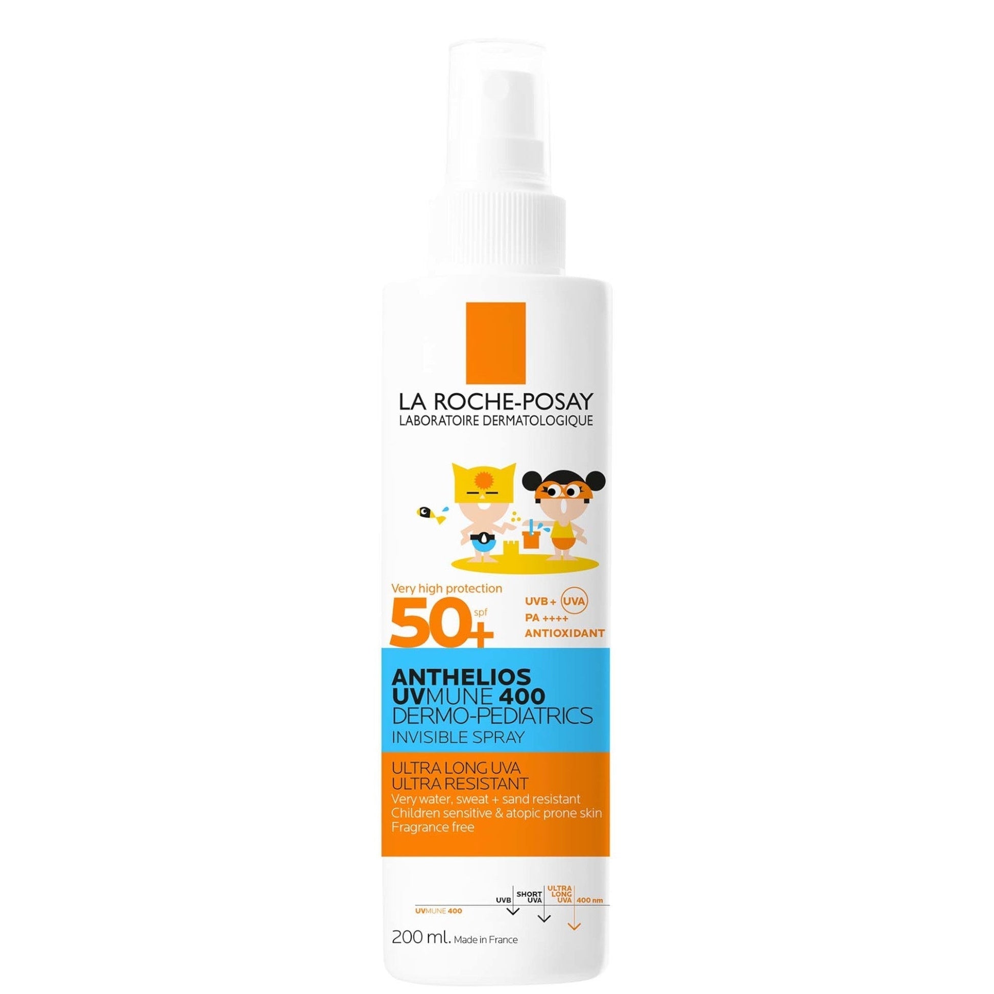La Roche-Posay Anthelios UVMune 400 Dermo-Pediatrics Invinsible Spray Kids SPF 50+ 200ml