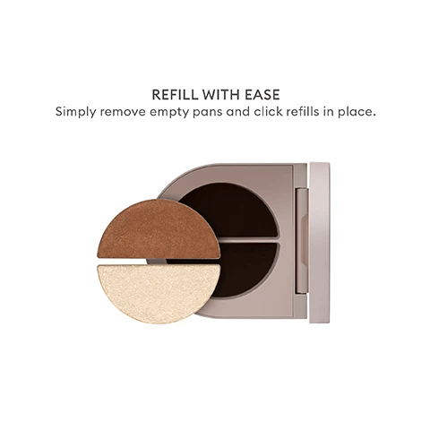 ROSE INC Eyeshadow Shimmer Duo 2.92g (Various Shades)