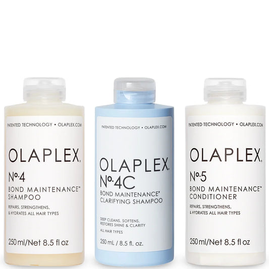 Olaplex Clarifying Shampoo Bundle No.4, No.4C and No.5