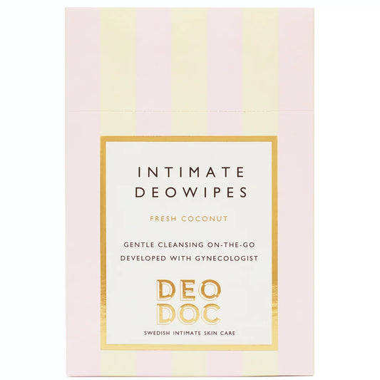 DeoDoc Intimate Deowipes Fresh Coconut