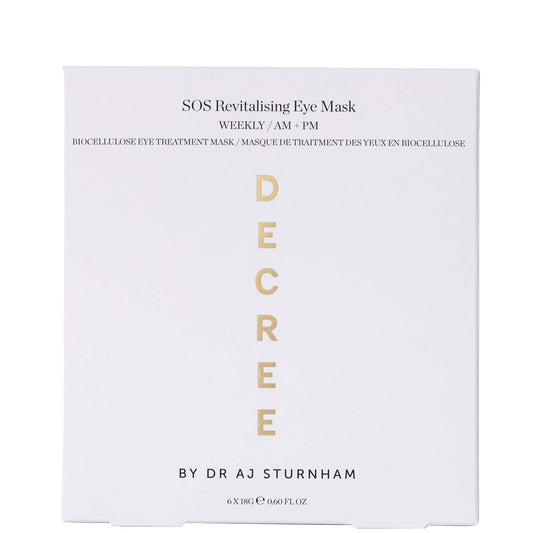 Decree SOS Revitalising Eye Masks Single
