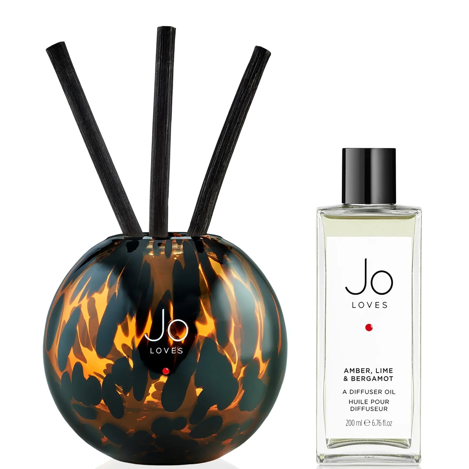 Jo Loves Amber, Lime & Bergamot Diffuser 200ml