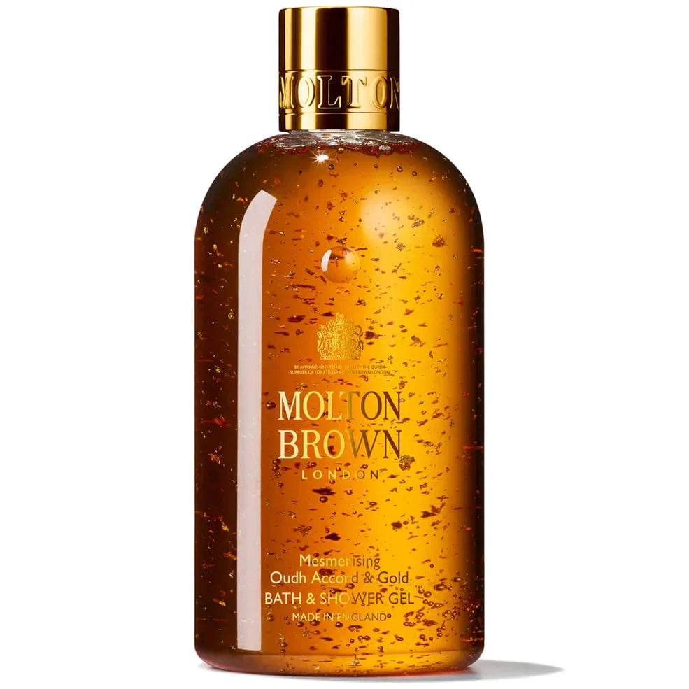 Molton Brown Mesmerising Oudh Accord and Gold Bath and Shower Gel 300ml