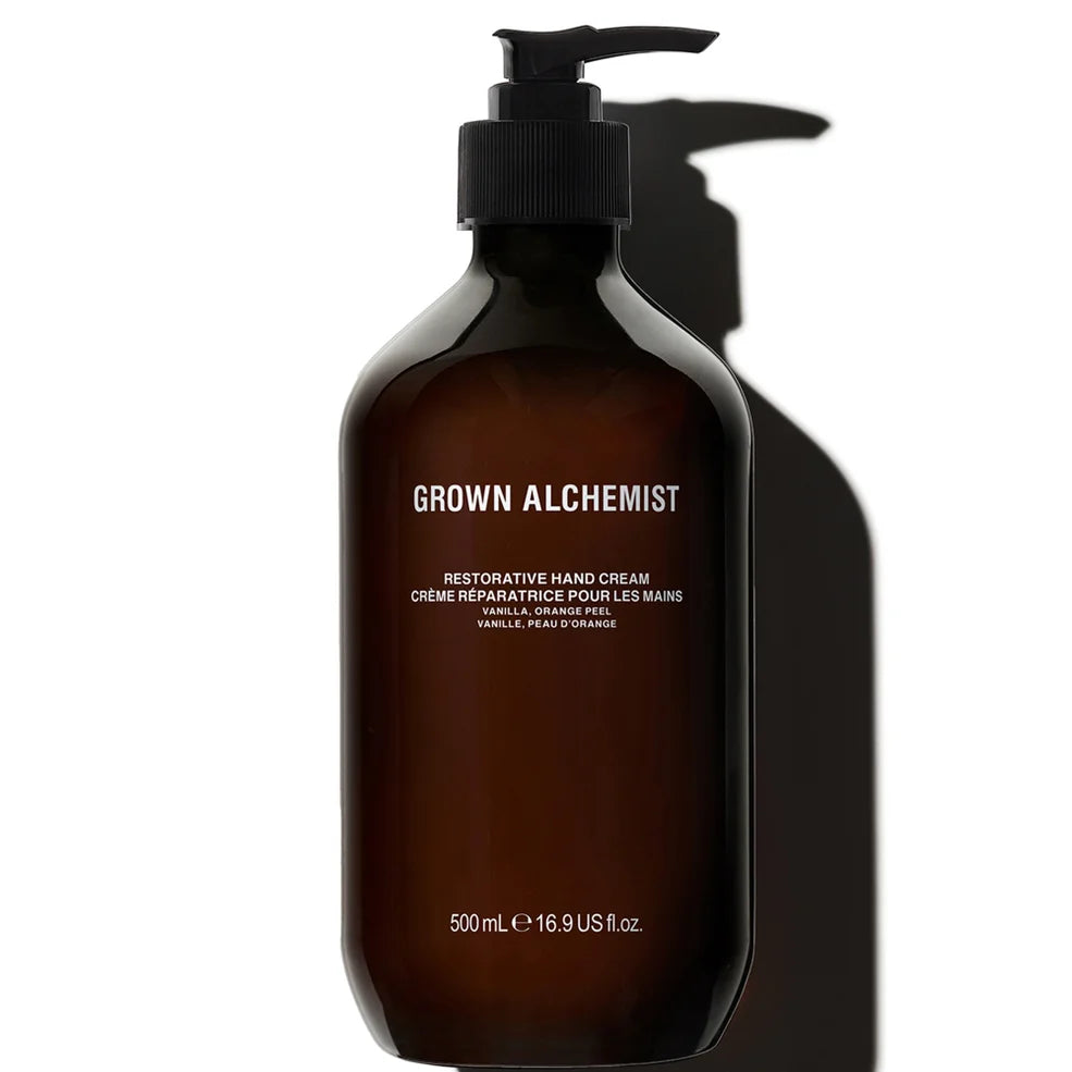 Grown Alchemist Restorative Hand Cream Vitamin E + Orange Peel 500ml
