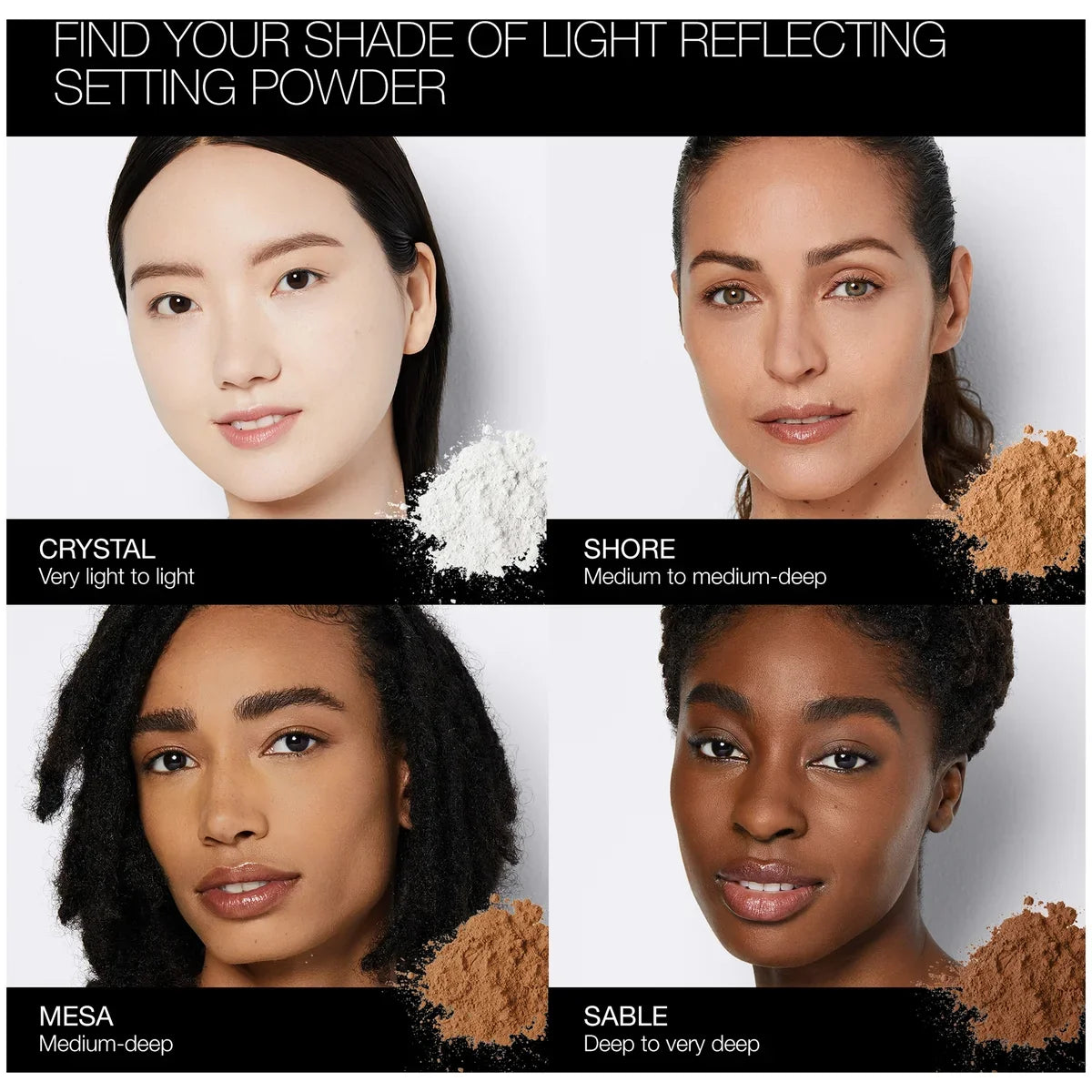 Light Reflecting Pressed Setting Powder Mini Crystal 3g by NARS