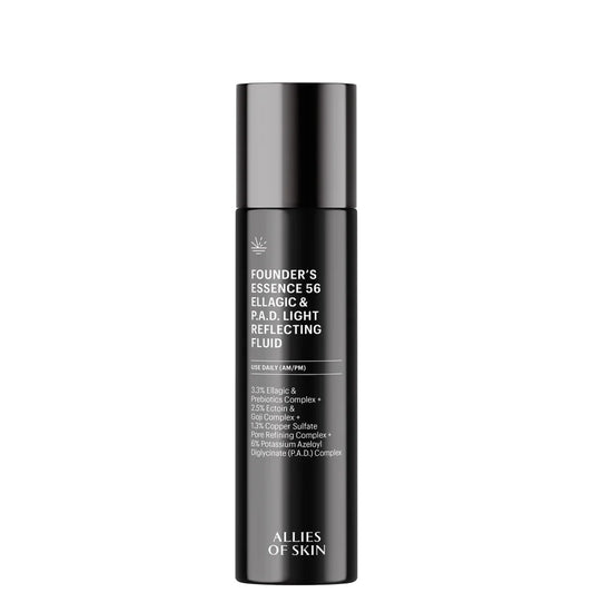 Allies of Skin Founder's Essence 56 Ellagic & P.A.D. Light Reflecting Fluid 100ml