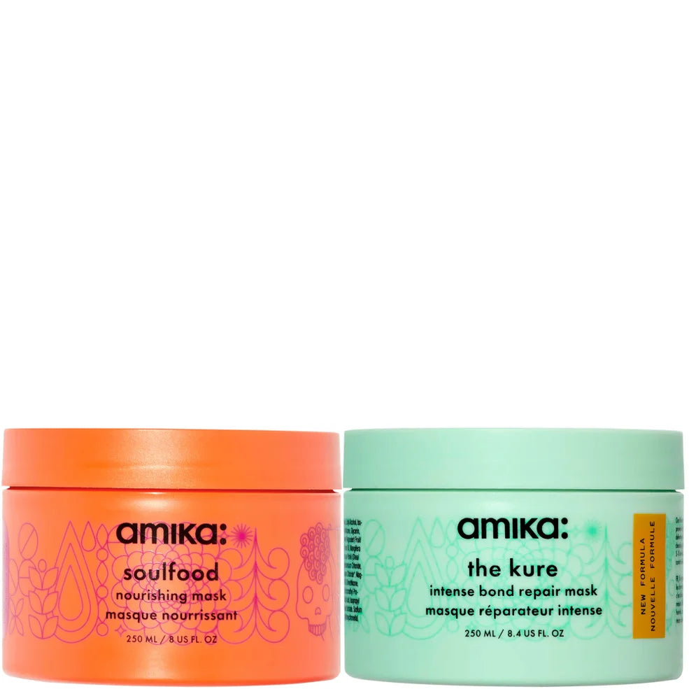 Amika Kure Mask + Soulfood Mask
