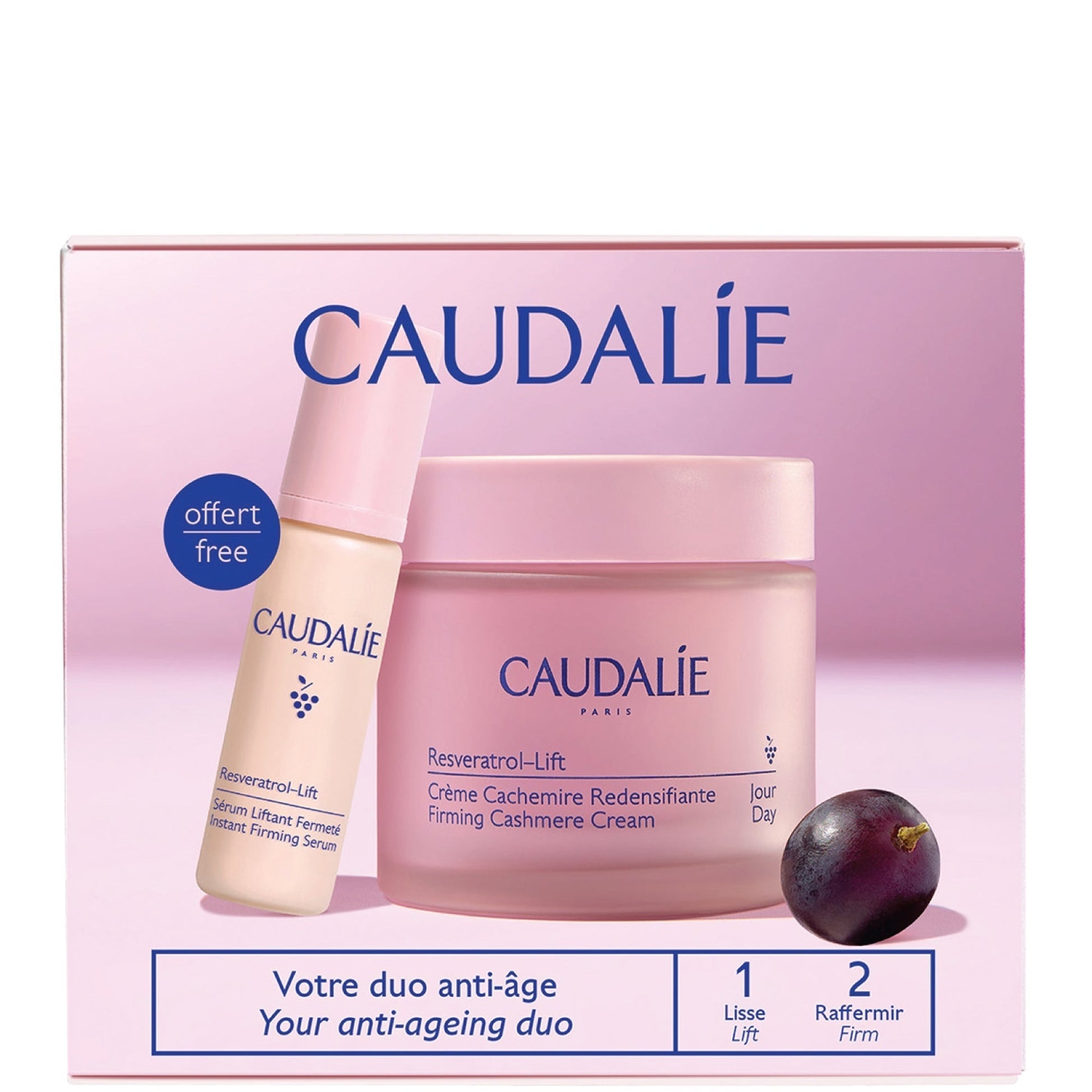 Caudalie Resveratrol-Lift Duo Kit (Worth £66)