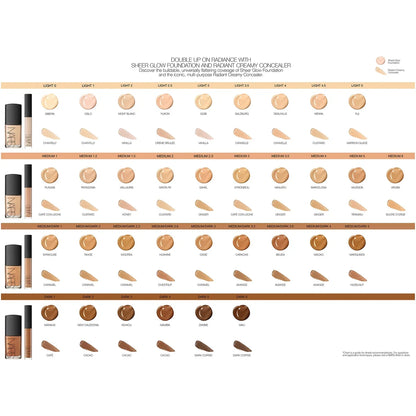 Sheer Glow Foundation 30ml by NARS