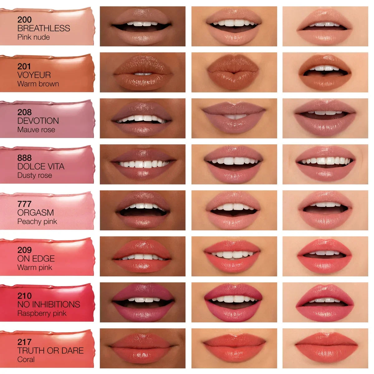 Afterglow Sensual Shine Lipstick 1.5g by NARS