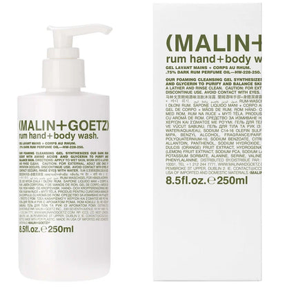 Malin & Goetz Rum Hand + Body Wash 250ml